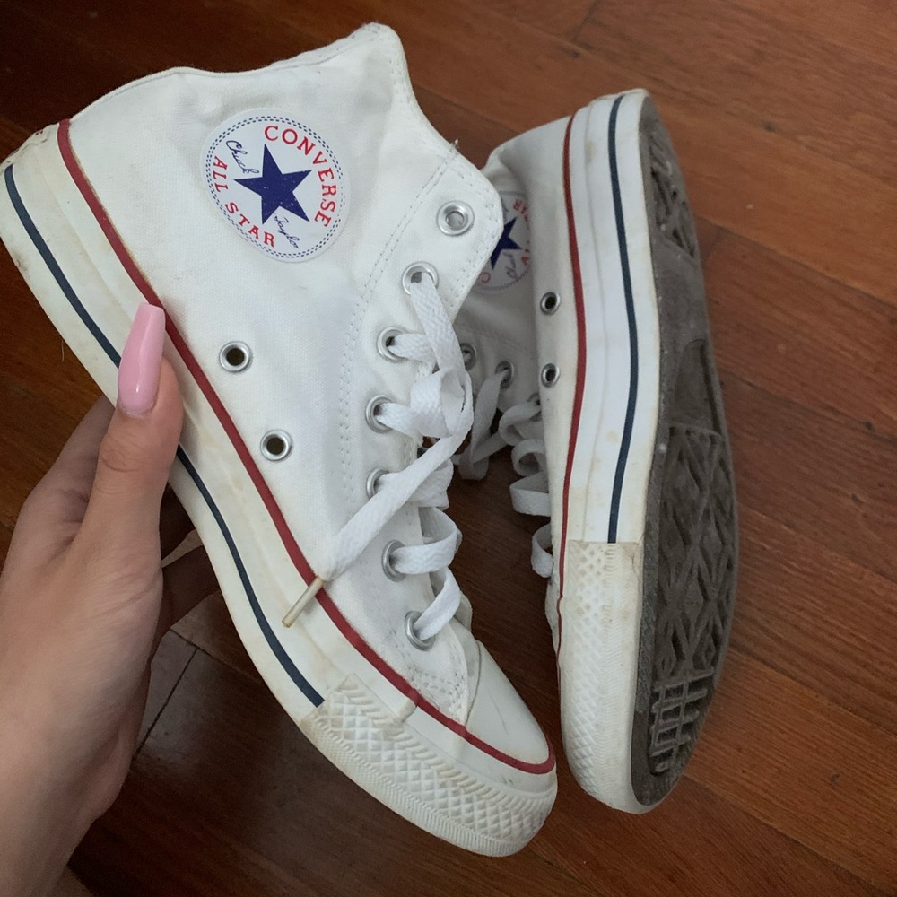 white converse